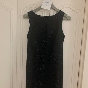 Loft Black Lace Shift Dress